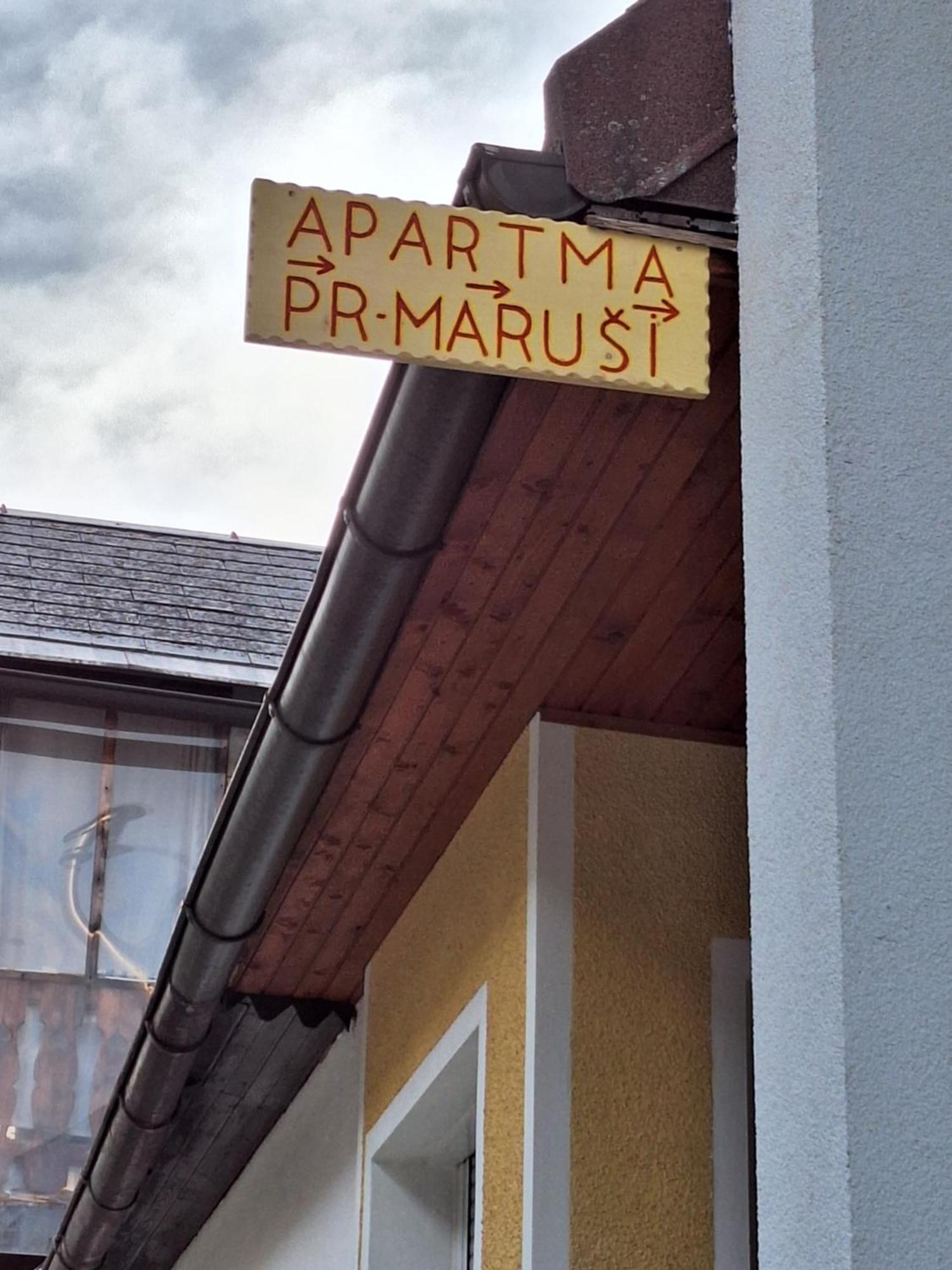 Apartma Pr Marusi Bovec Luaran gambar